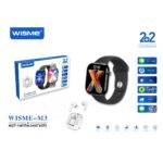 ساعت هوشمند مدل Wisme-M3 بهمراه ایرپاد و اداپتور شارژر - Image 6