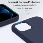 قاب سیلیکونی پاک کنی مناسب برای گوشی اپل iphone 12 Promax - Image 11