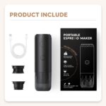 اسپرسو ساز شارژی و مسافرتی قابل حمل مدل ME2604 Portable Espresso Maker - تصویر 9