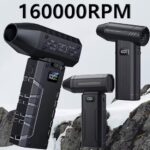جت فن دستی(گرد گیر شارژی) Violet Fan مدل X9 قابل حمل - تصویر 2